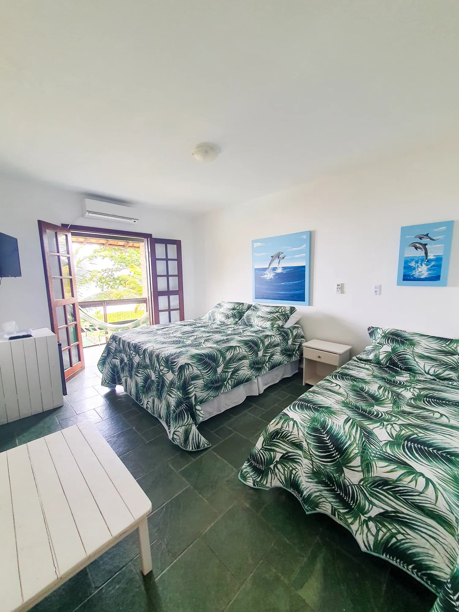 Quarto da Suíte 7 visto da entrada